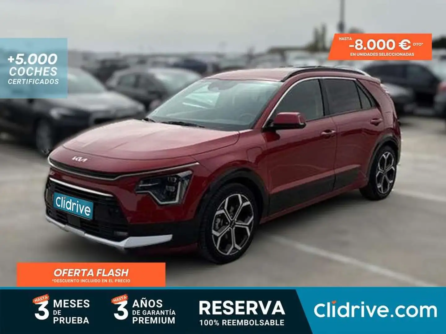 Kia Niro PHEV 1.6 PHEV Emotion Rojo - 1