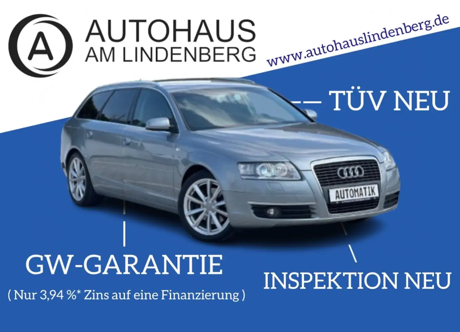 Audi A6 Avant*AUTOMATIK*83.000KM*NAVI*XENON*KLIMAAUT. Grau - 1