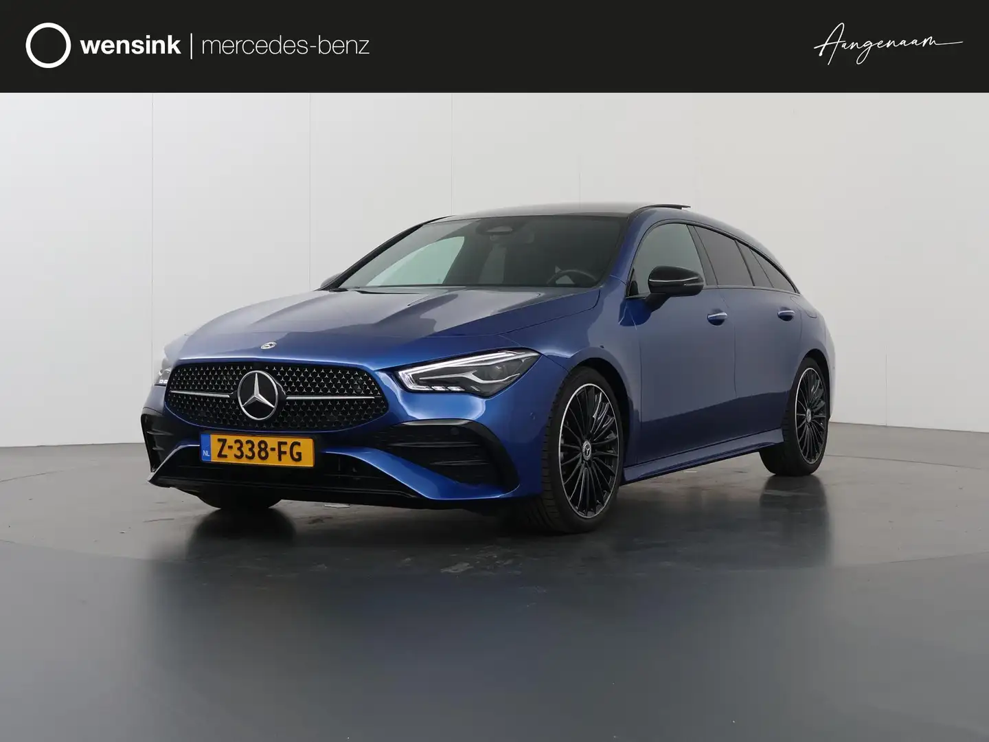 Mercedes-Benz CLA 180 Shooting Brake AMG Line | Night Pakket | Panoramad Blauw - 1
