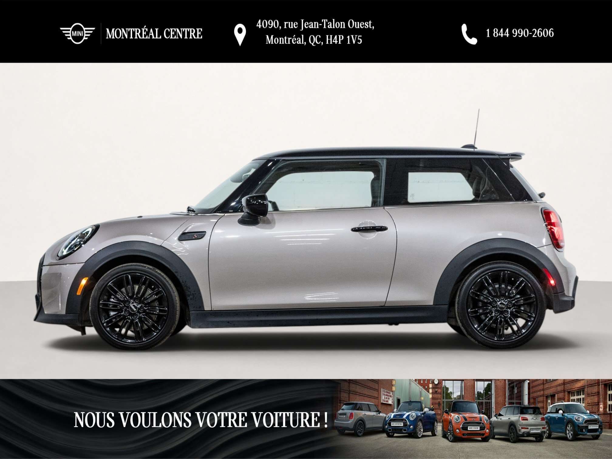 2023 MINI 3 Door Cooper S | Ligne Premier 2.0 | Toit ouvrant pano. — снимка 1