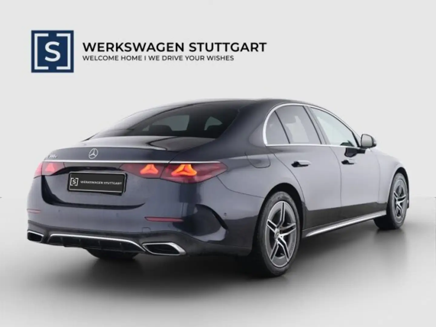 Mercedes-Benz E 300 E 300 e AMG LEDER Massage Pano Sitzklima 360° Blau - 2