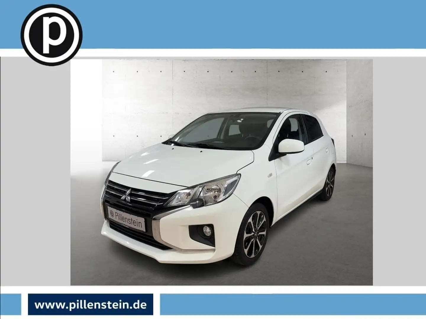 Mitsubishi Space Star 1.2 Intro Edition+ KLIMA SITZH. EFH. ZV. Weiß - 1