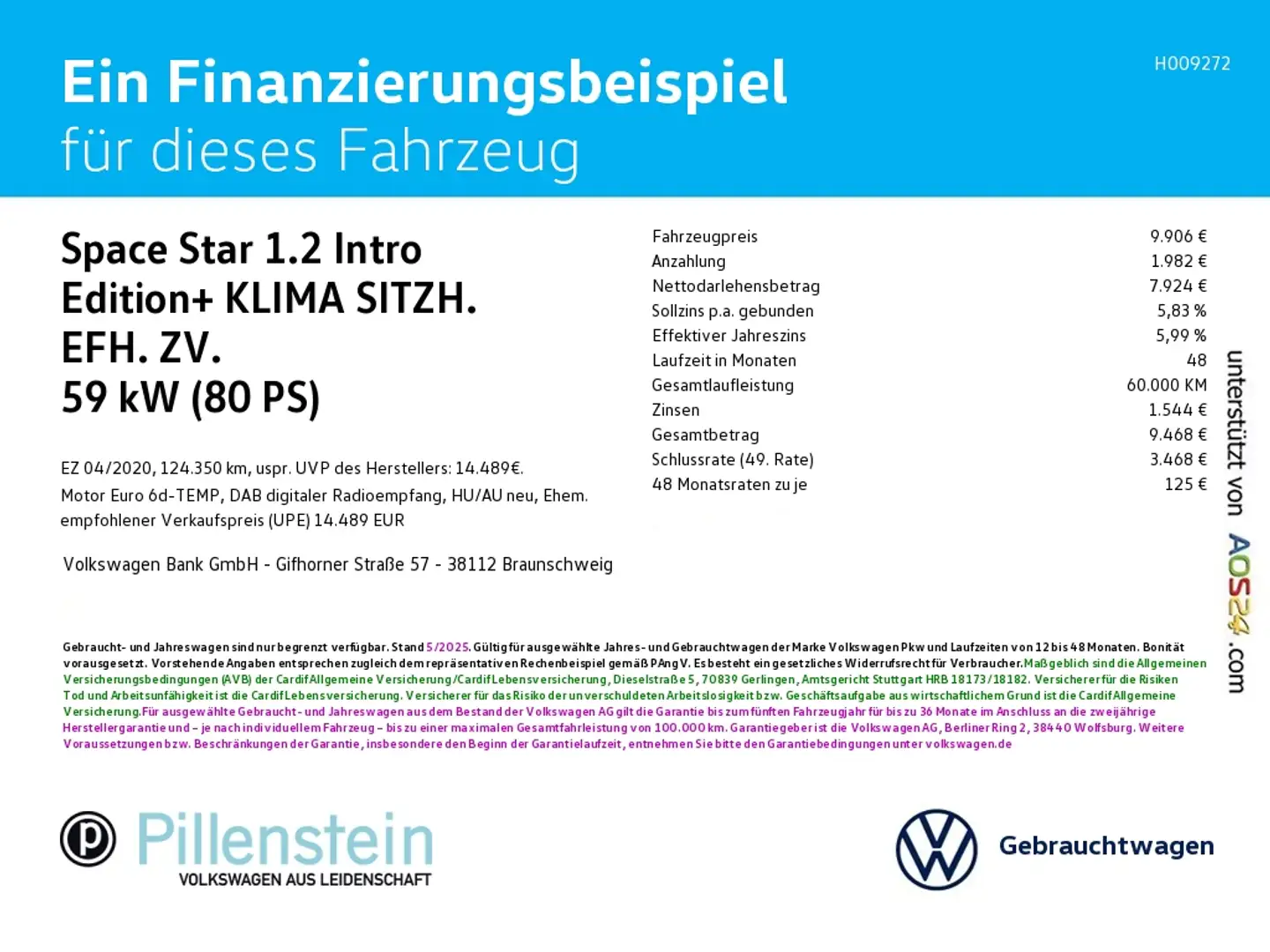 Mitsubishi Space Star 1.2 Intro Edition+ KLIMA SITZH. EFH. ZV. Weiß - 2