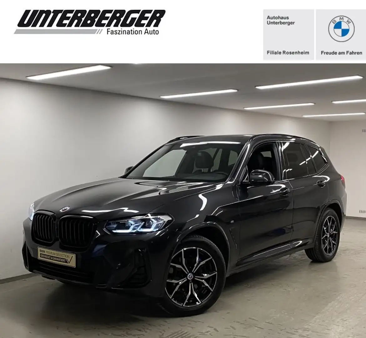 BMW X3 xDrive30d M Sportpaket HiFi DAB LED WLAN Grau - 1