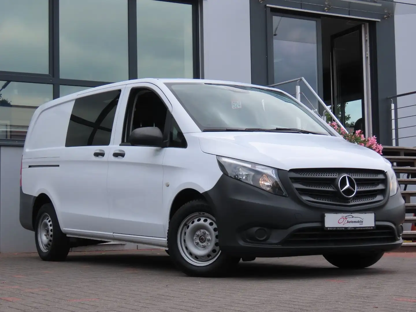 Mercedes-Benz Vito Mixto 109 CDI FWD lang 6 Sitze AHK Weiß - 1