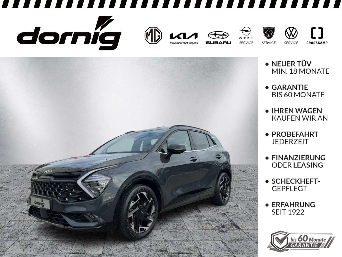 Kia Sportage nuo 478 €/ mėn Dyzelinas 2023m. Kita Automatinė