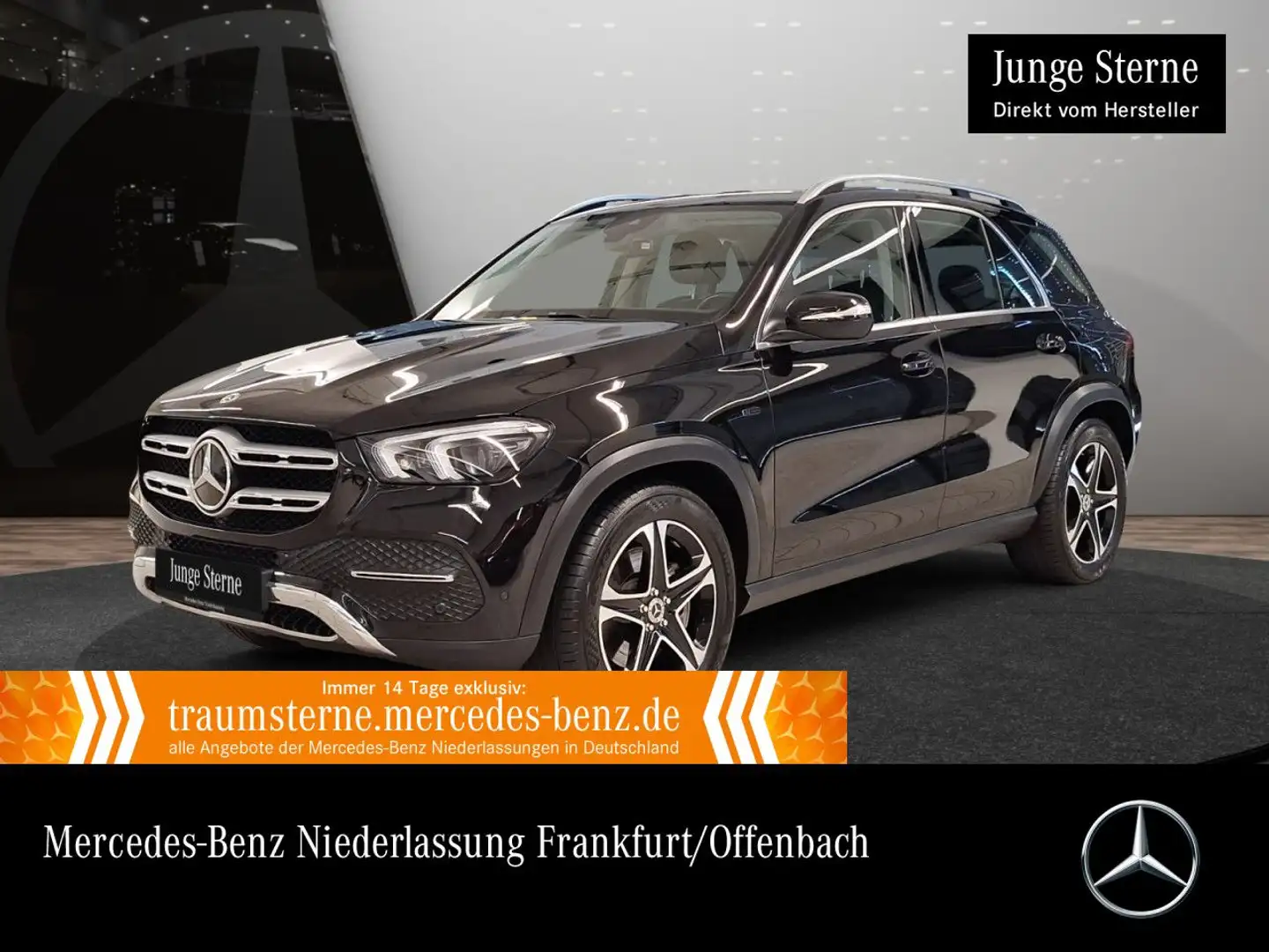 Mercedes-Benz GLE 350 e 4M EXCLUSIVE+AHK+MULTIBEAM+KAMERA+20"+9G Schwarz - 1