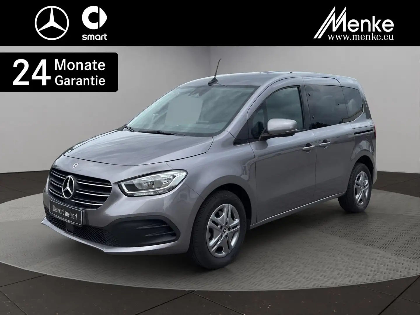 Mercedes-Benz T-Class T 180 d STYLE  Kamera+DAB+Carplay+2xSchiebetüren Grijs - 1