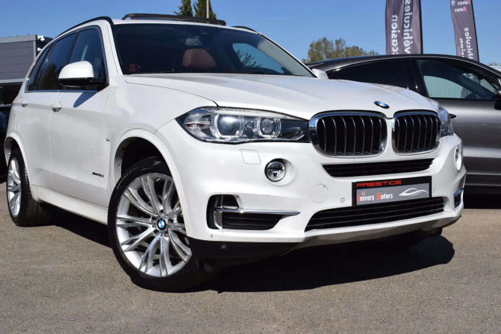 BMW X5 (F15) XDRIVE25DA 231CH EXCLUSIVE Blanco - 1