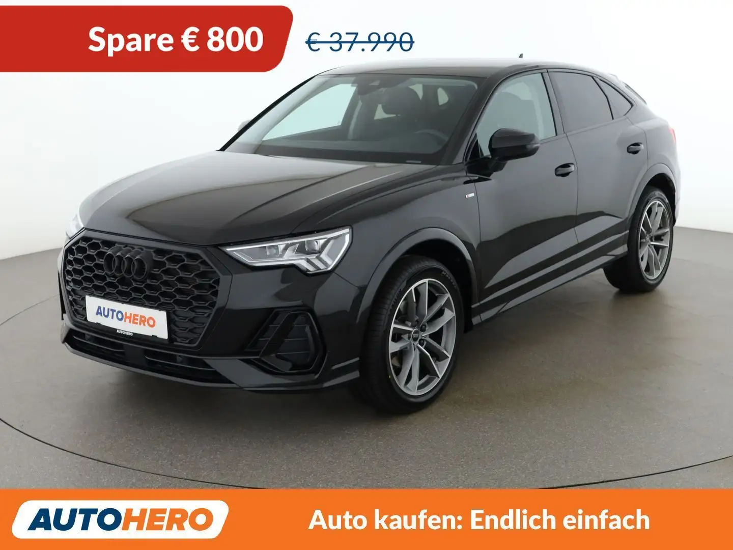 Audi Q3 35 TDI S line Schwarz - 1