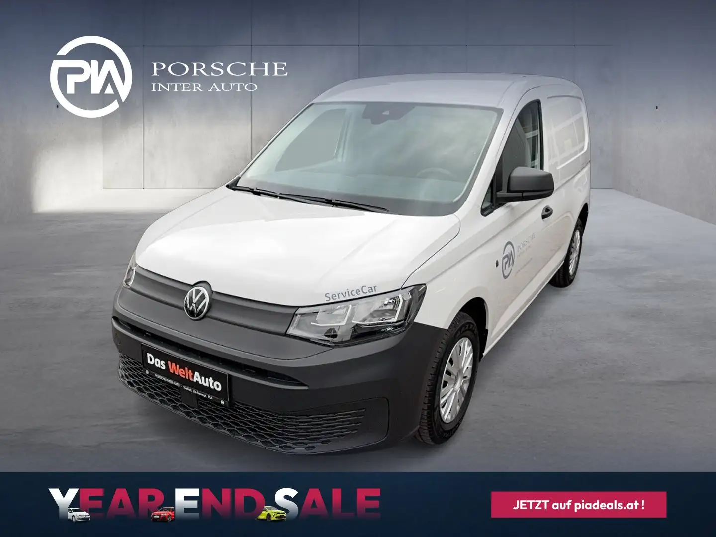 Volkswagen Caddy Cargo Entry TDI Weiß - 1