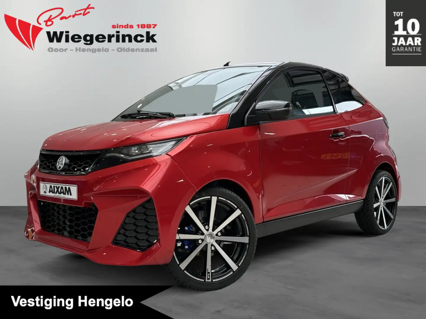 Aixam GTI DEALER [ CARPLAY I CAMERA I DIESEL I VERWARMING ] Rot - 1