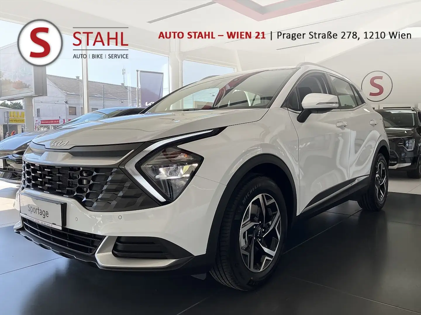 Kia Sportage 1,6 TGDI 48V Silber DCT | Auto Stahl Wien 21 Blanco - 1