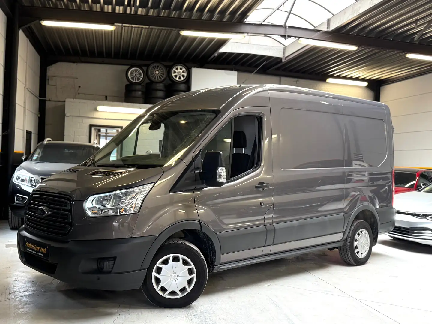 Ford Transit H2 L2 TVA 21% 170CH CAMÉRA GPS CLIM Grijs - 1