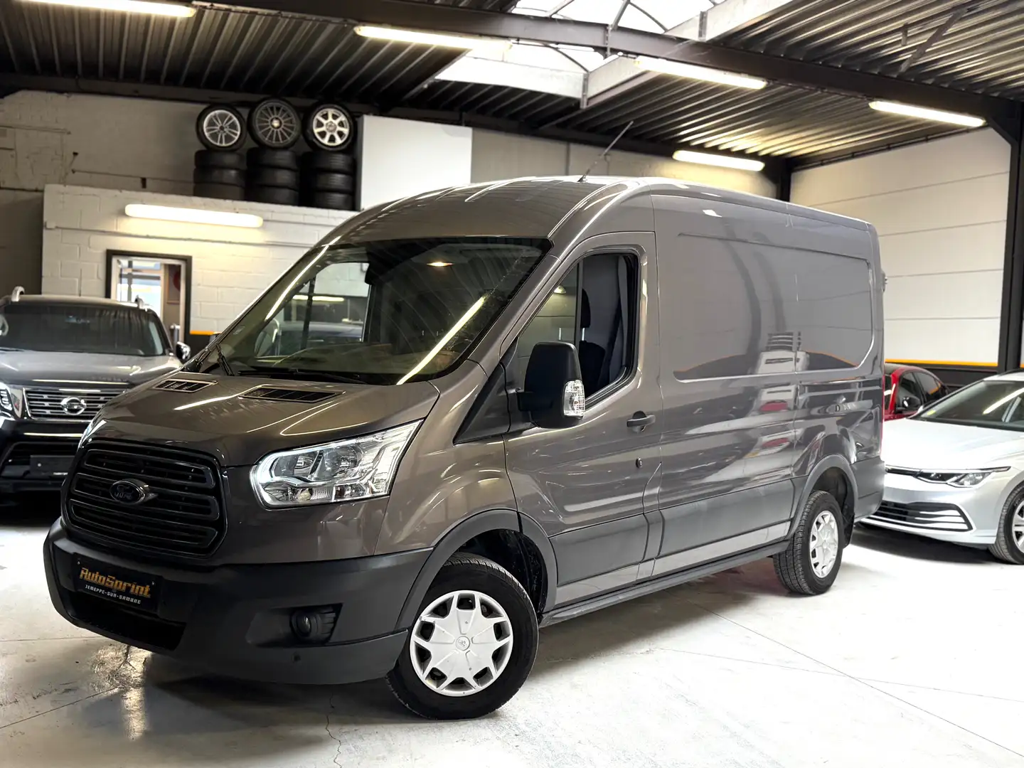 Ford Transit H2 L2 TVA 21% 170CH CAMÉRA GPS CLIM Grijs - 2