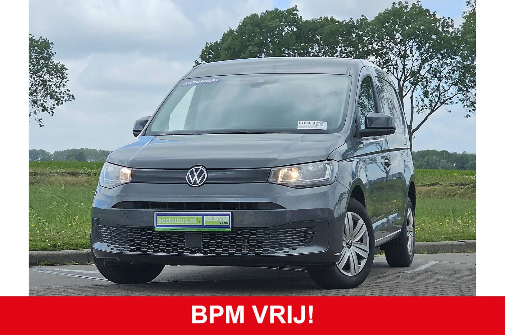 Volkswagen Caddy 2.0 TDI L1H1 122Pk Automaat Euro6 Navi Bumpers-Kle Grijs - 2