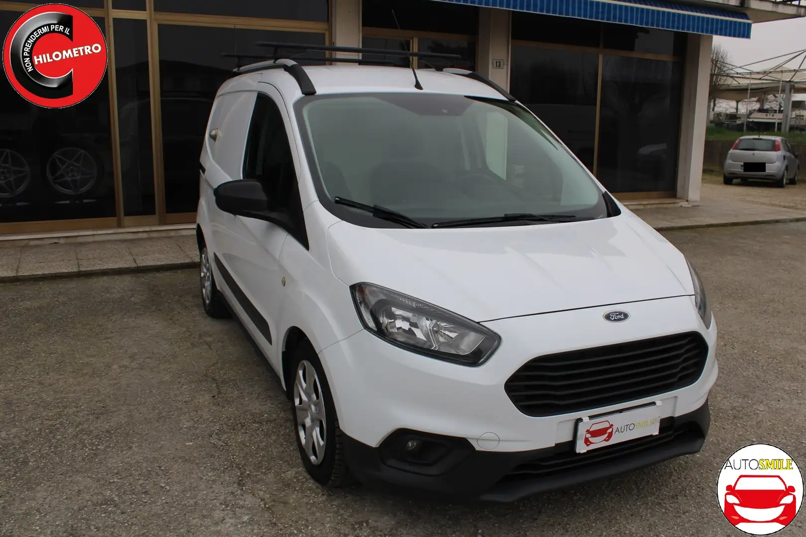 Ford Transit Courier 1.5 diesel 75cv sedili riscaldati prezzo finito Weiß - 2