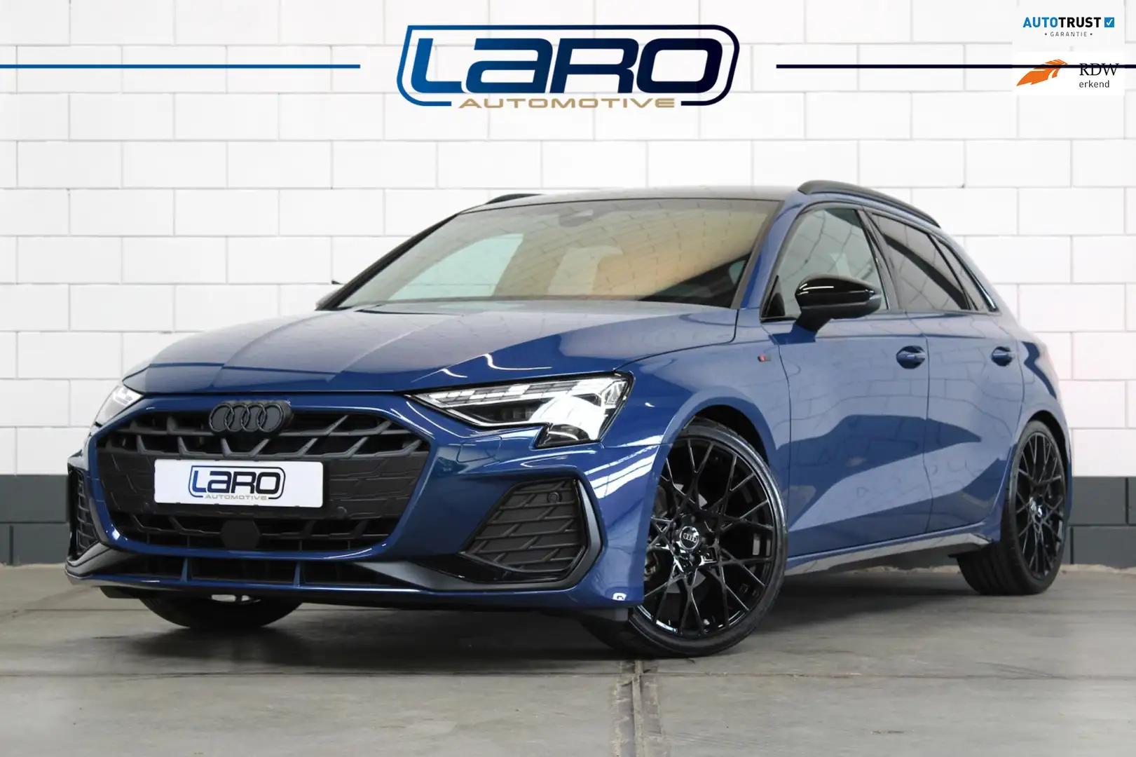 Audi A3 SPORTBACK 35 TFSI S-Line Facelift | Leder RS-Stoel Blauw - 1