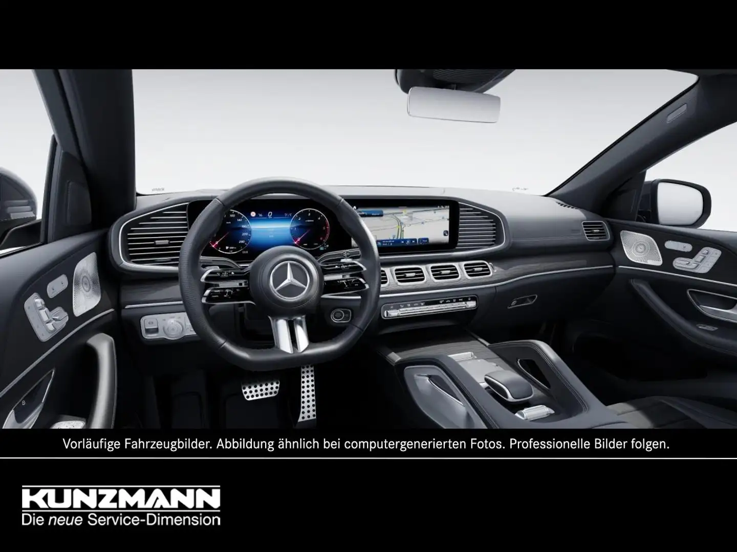 Mercedes-Benz GLE 300 d 4MATIC Coupé AMG Night MBUX Panorama Noir - 2
