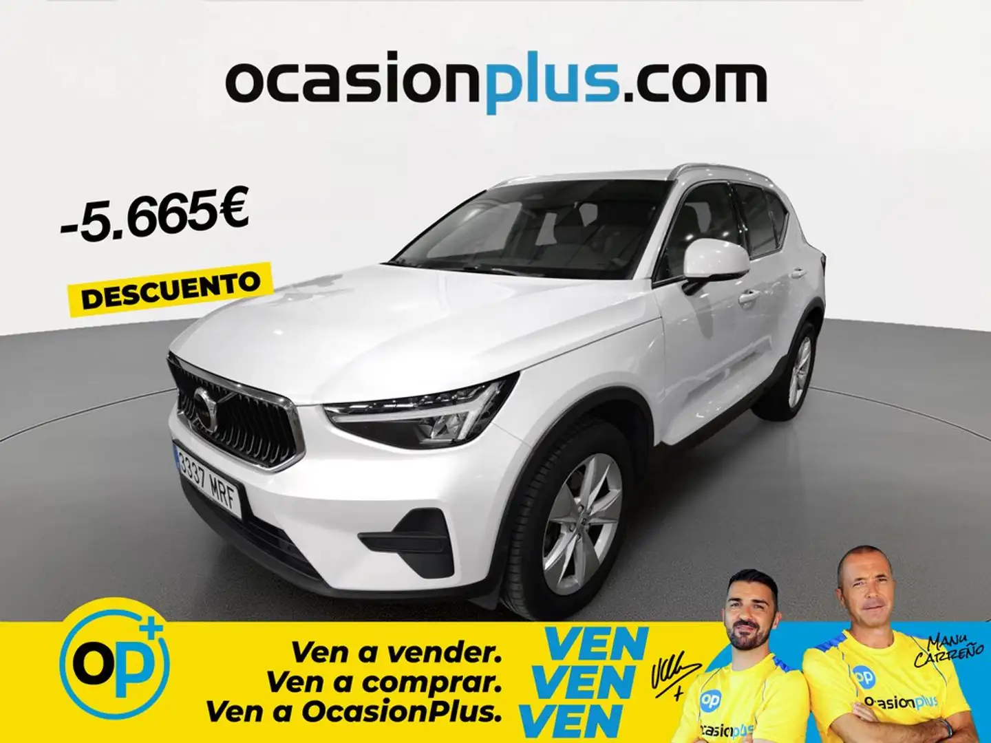 Volvo XC40 B3 Core Aut. Blanco - 1