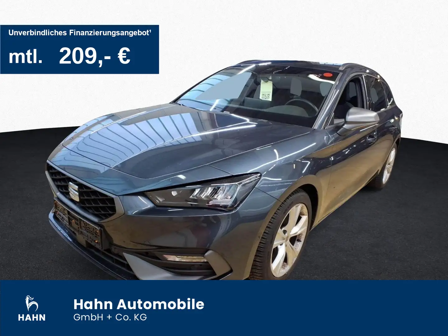 SEAT Leon Sportstourer 1.5eTSI DSG FR ACC Cam LED Nav Grau - 1