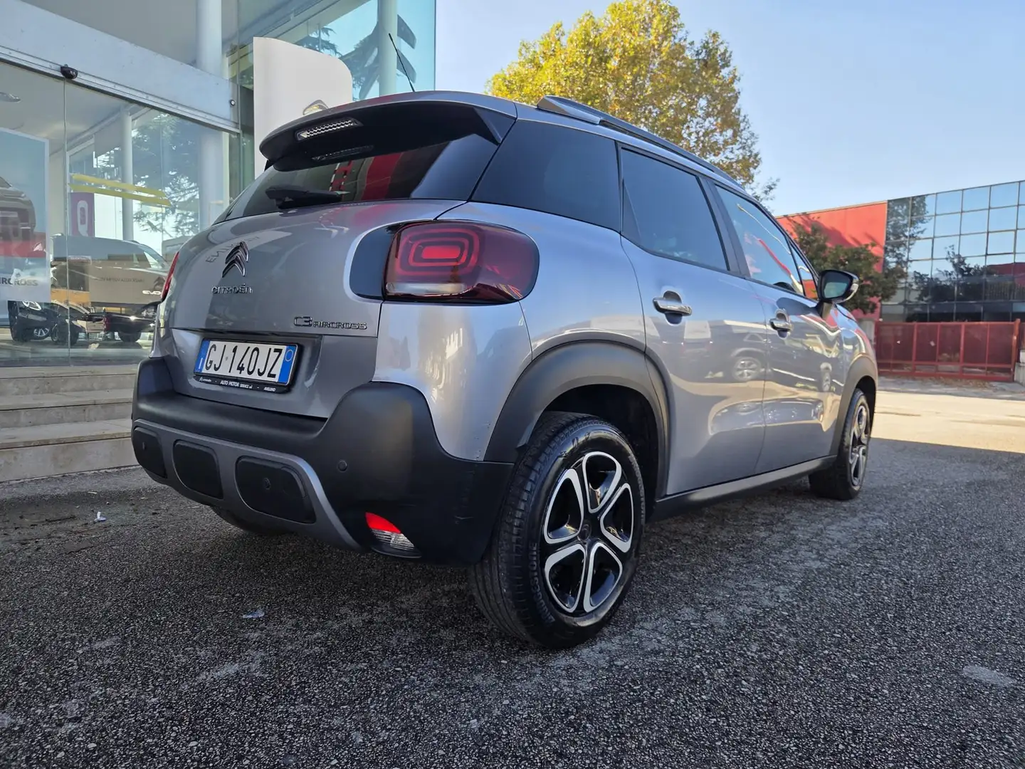Citroen C3 Aircross C3 Aircross I 2021 1.5 bluehdi Feel s Grigio - 2