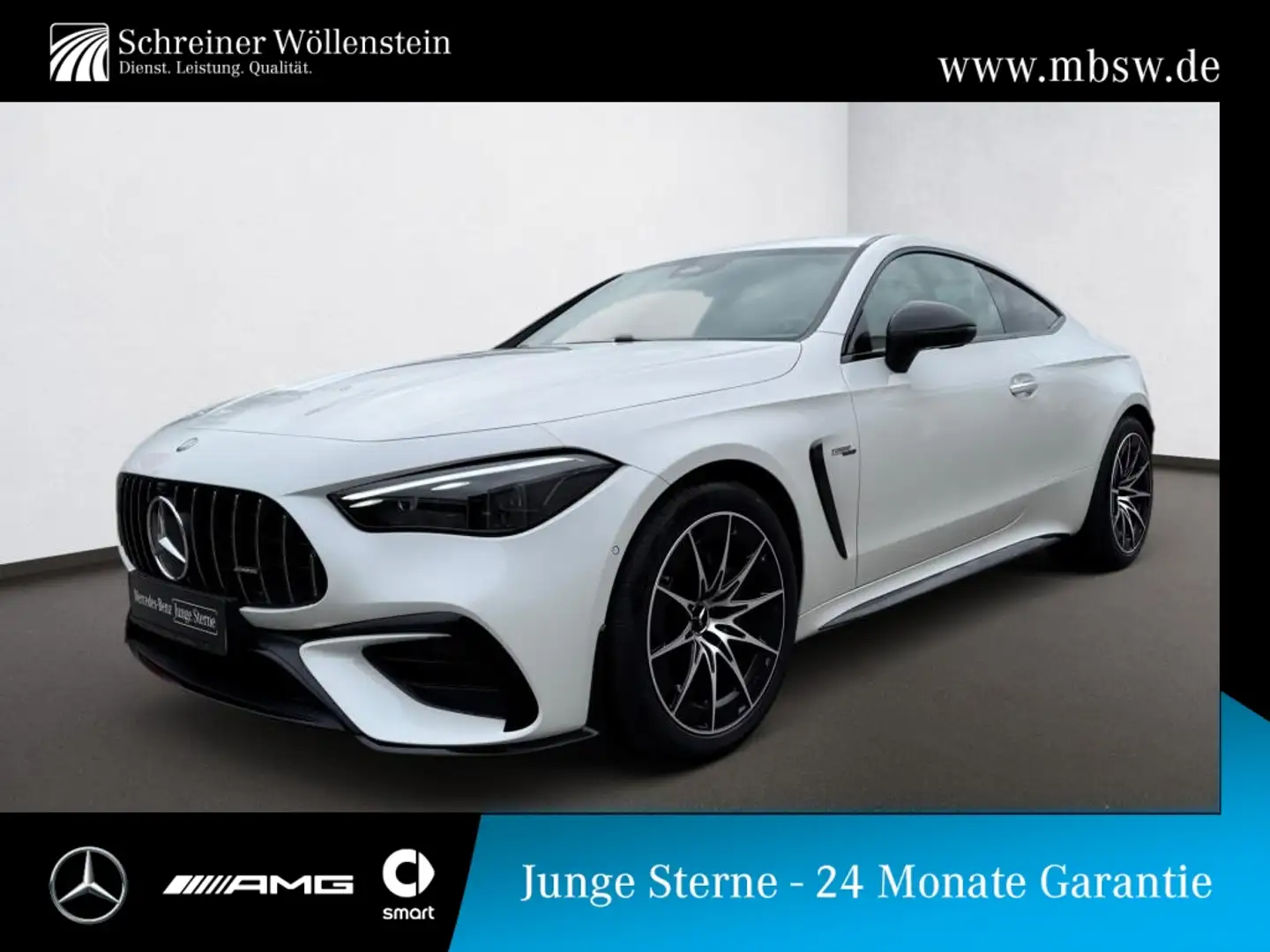Mercedes-Benz CLE 53 AMG 4M+ Coupé PREMIUM*Night*HAL*360*DigL* Белый - 1
