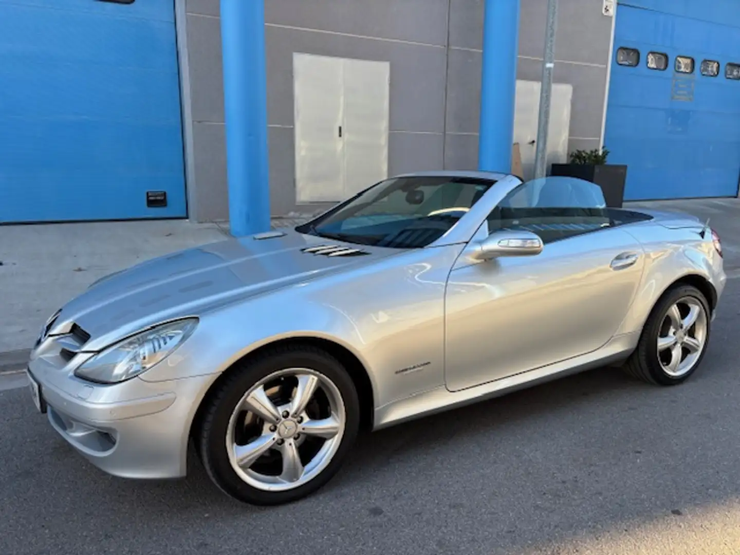 Mercedes-Benz SLK 200 200K Aut. Argent - 1