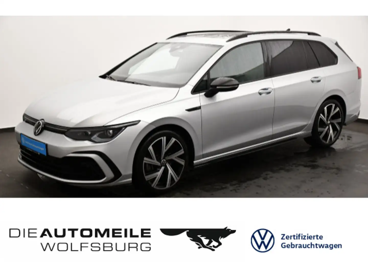 Volkswagen Golf 8 VIII Variant 2.0 TSI DSG R-Line Pano/ACC/ Silber - 1