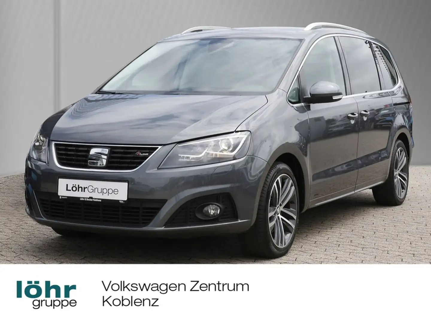 SEAT Alhambra 2.0 TDI DSG FR-Line Navi/Pano/RFK Gris - 1
