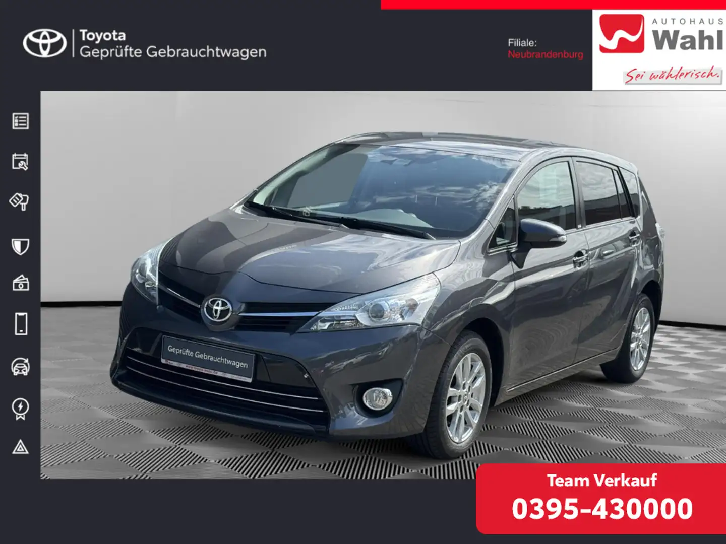 Toyota Verso 1.8 Edition-S Grau - 1