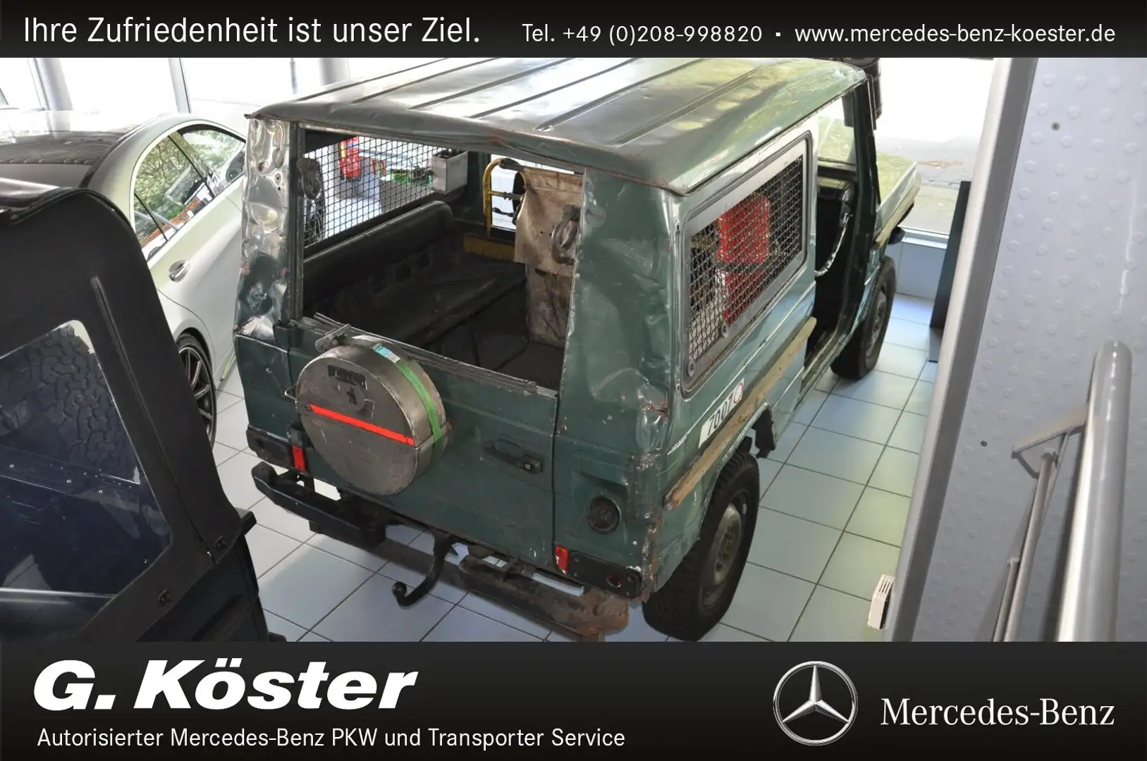 Mercedes-Benz G 290 G 290 Bergbaugeschichte Grubenfahrzeug 20 km/h Grün - 2