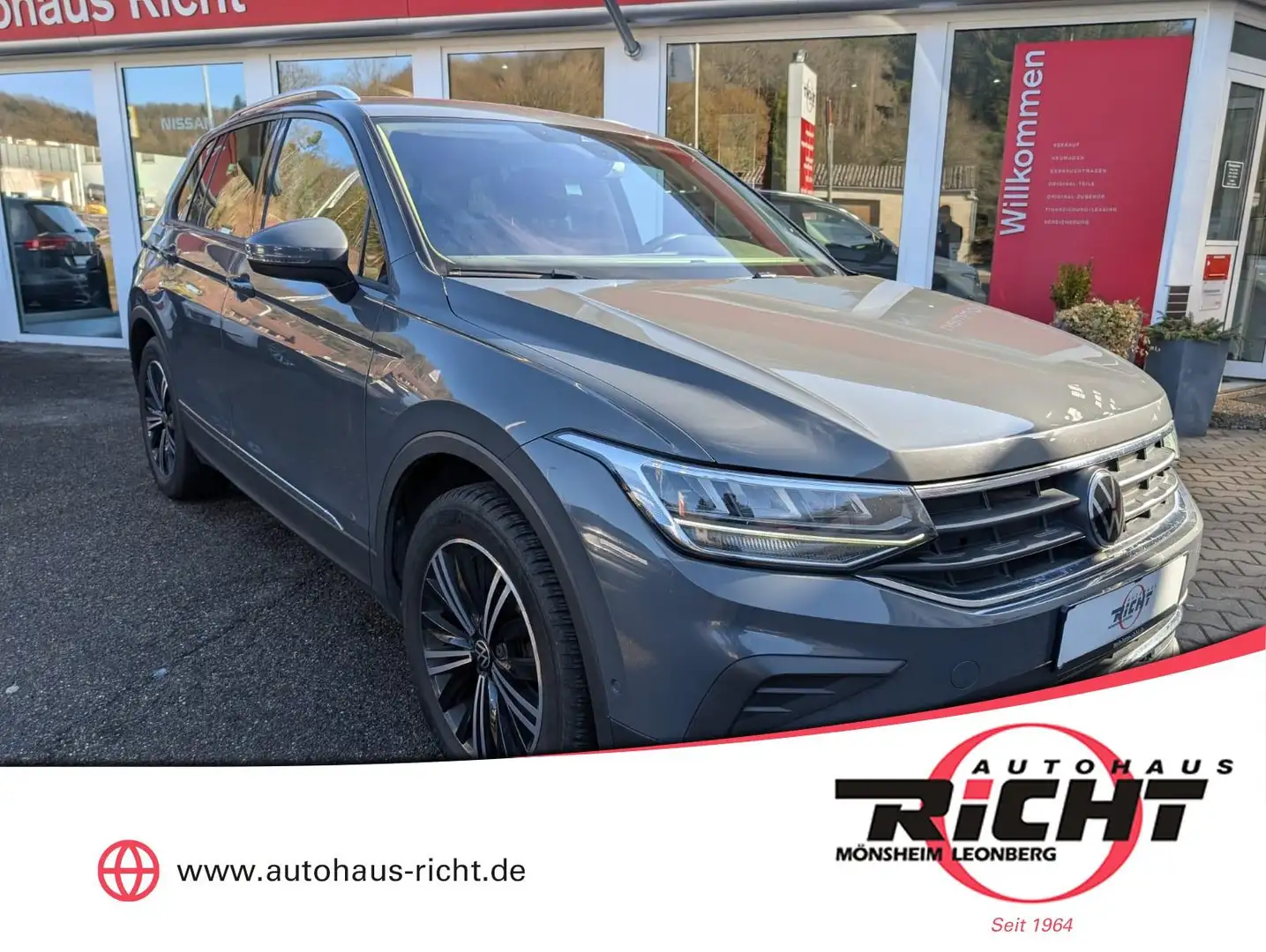 Volkswagen Tiguan 1.5TSI Active Navi Kamera LED LHZ DAB Gri - 1