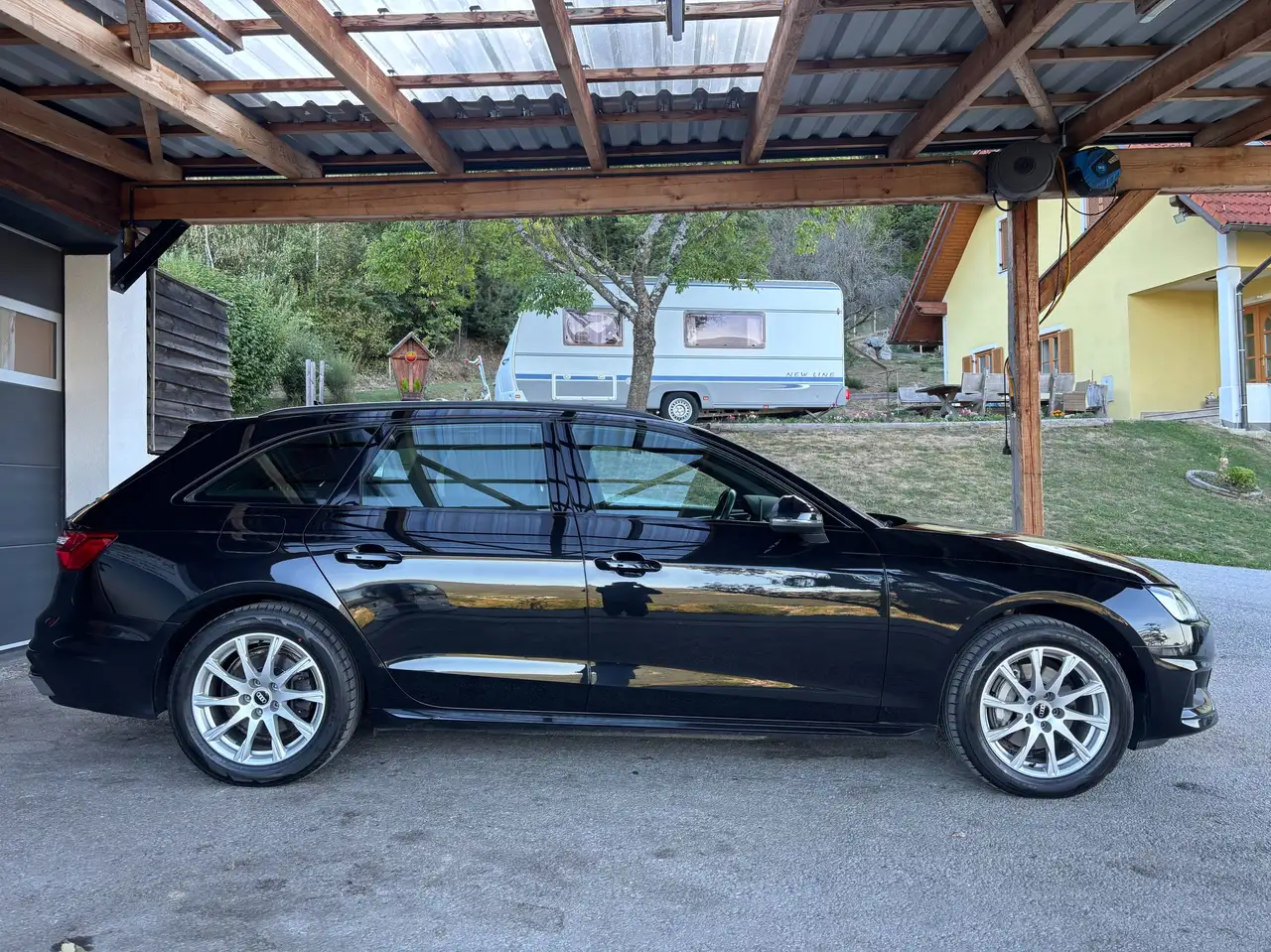 Audi A4 40 TDI QUATTRO BLACK LINE S-TRONIC LEDER ANHÄNGEVORRICHTUNG SITZHEIZUNG ALU SPORT ACC KAMERA HIMMEL, миниатюра 4