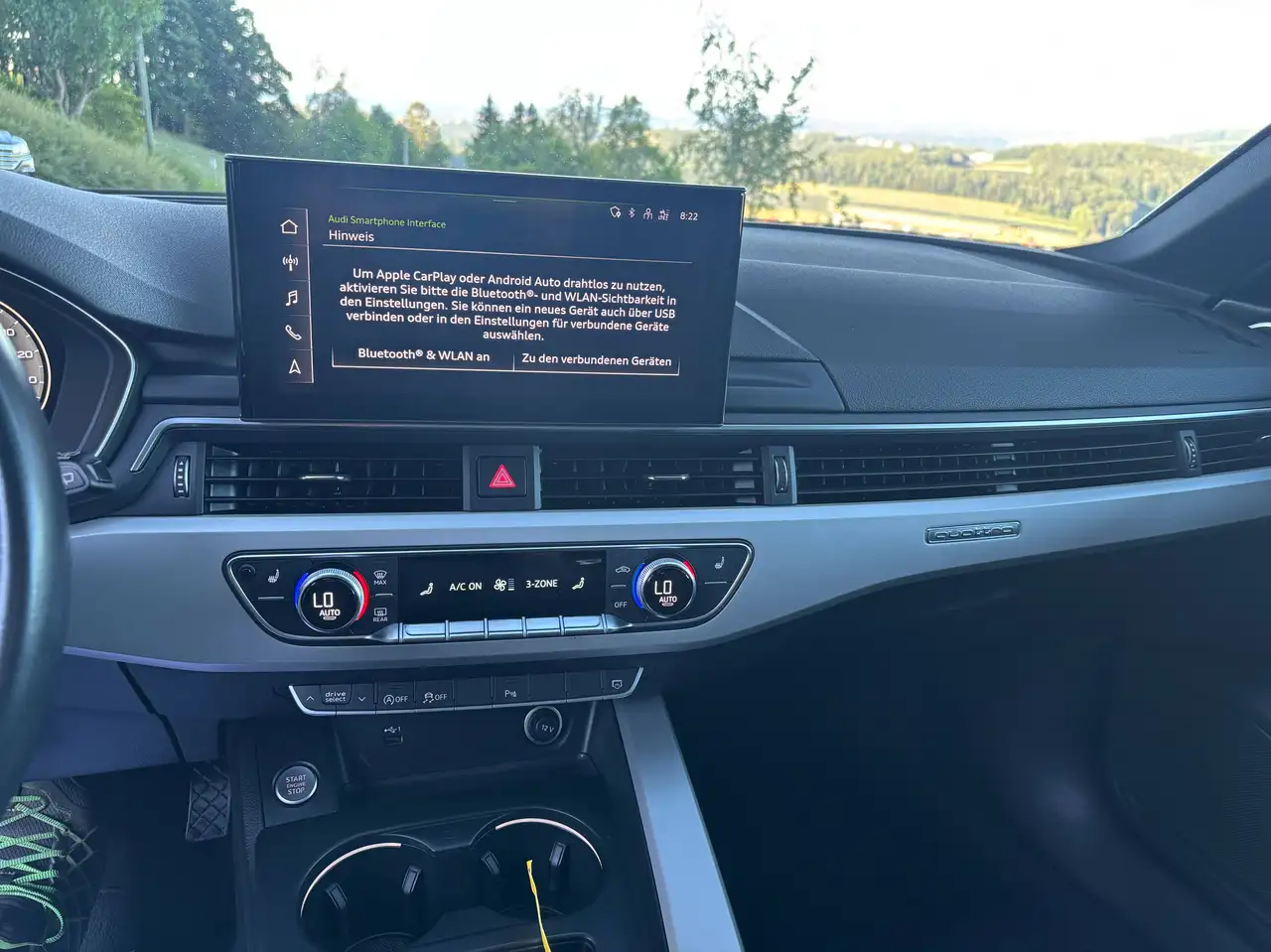 Audi A4 40 TDI QUATTRO BLACK LINE S-TRONIC LEDER ANHÄNGEVORRICHTUNG SITZHEIZUNG ALU SPORT ACC KAMERA HIMMEL, миниатюра 18