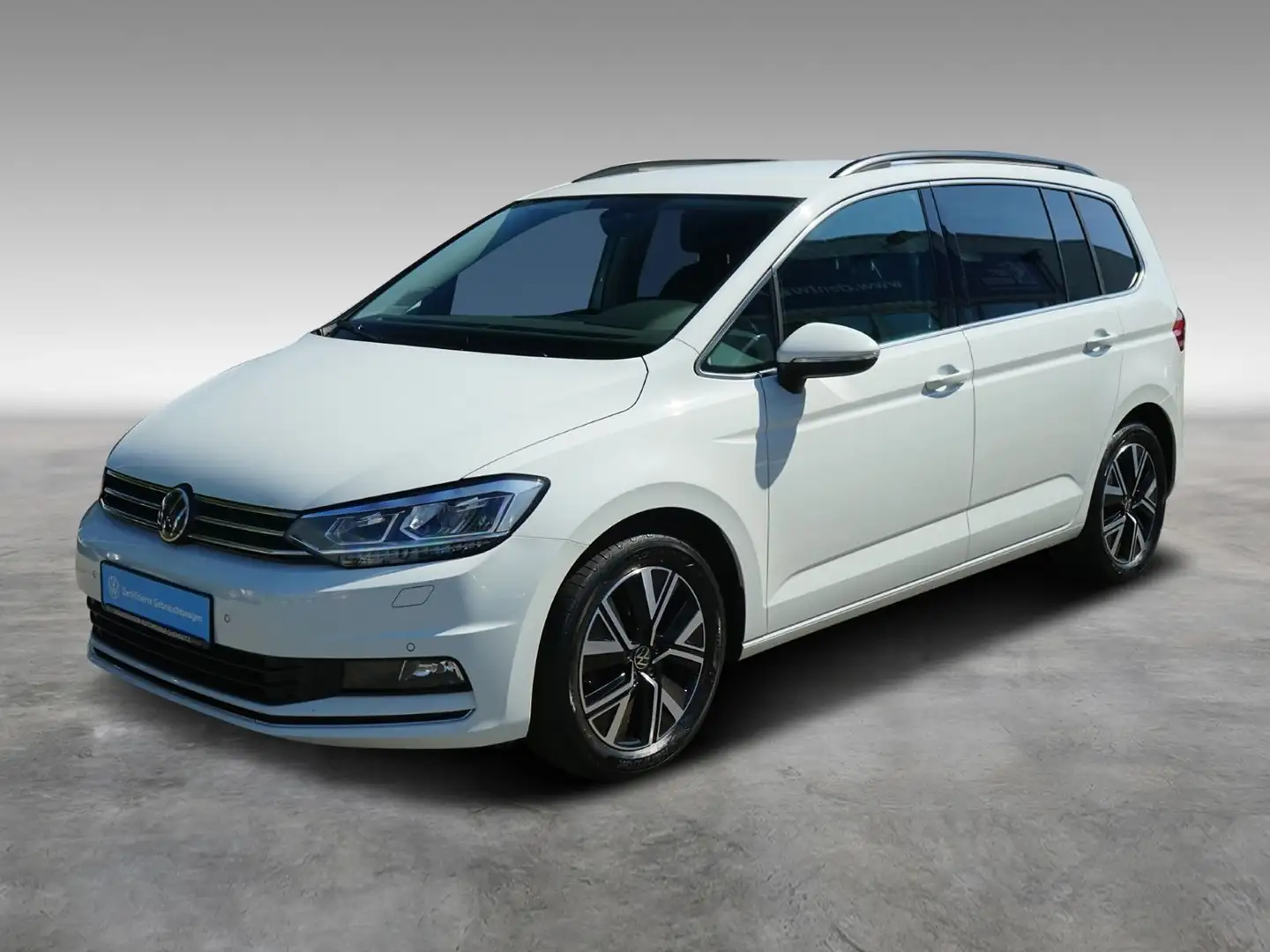 Volkswagen Touran 2.0 TDI Highline AHK ACC DAB+ LED USB Blanc - 2