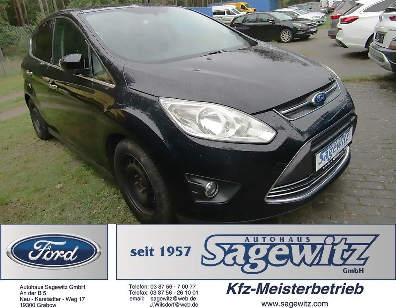 Ford C-Max C-MAX 1.6 Ti-VCT ChampionsEdition Klima SHZ Navi Schwarz - 1