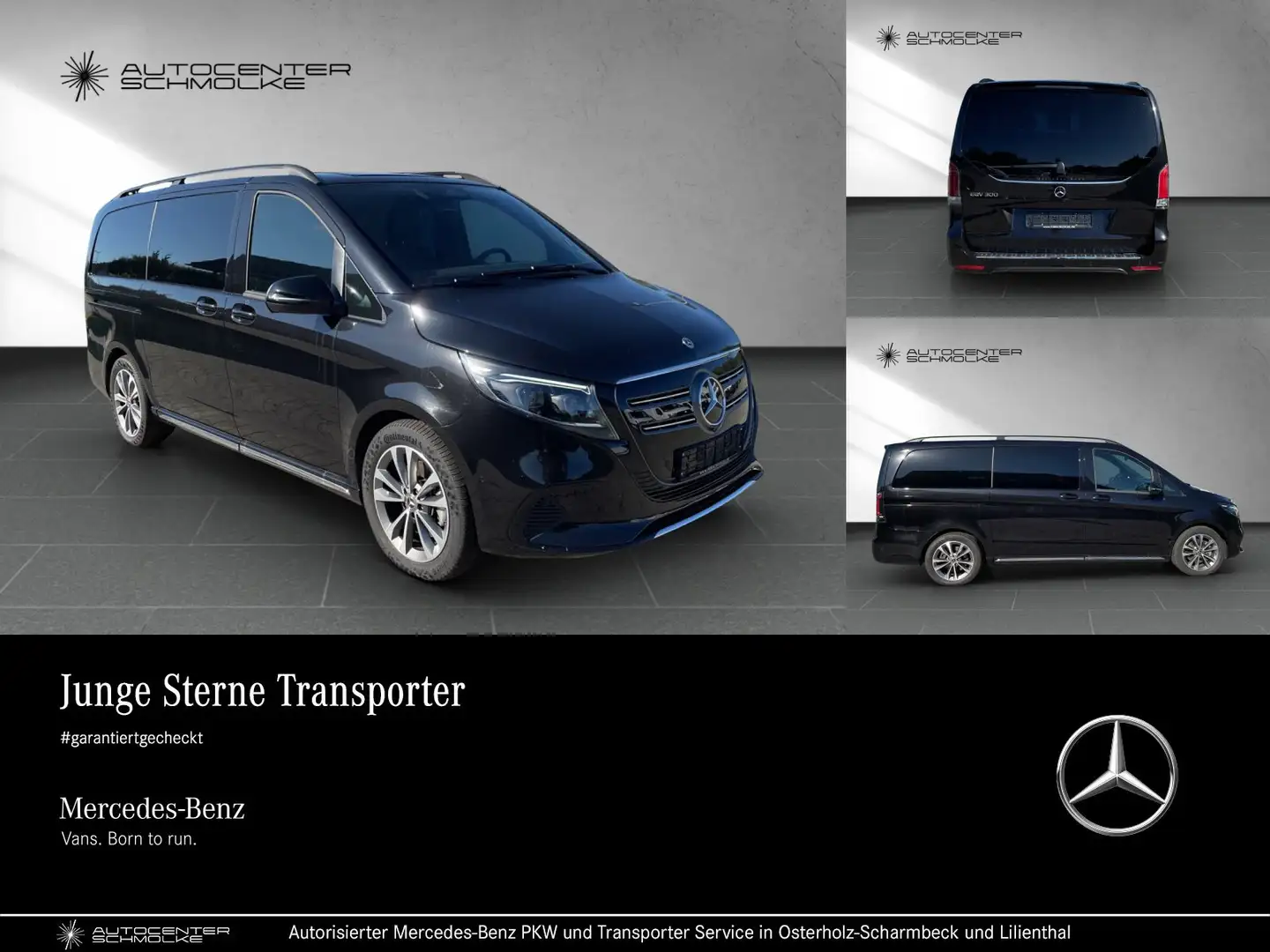 Mercedes-Benz EQV 300 EQV 300 L*AIRMATIC*DISTRONIC*ELEKTR.TÜREN+KLAPPE Schwarz - 1