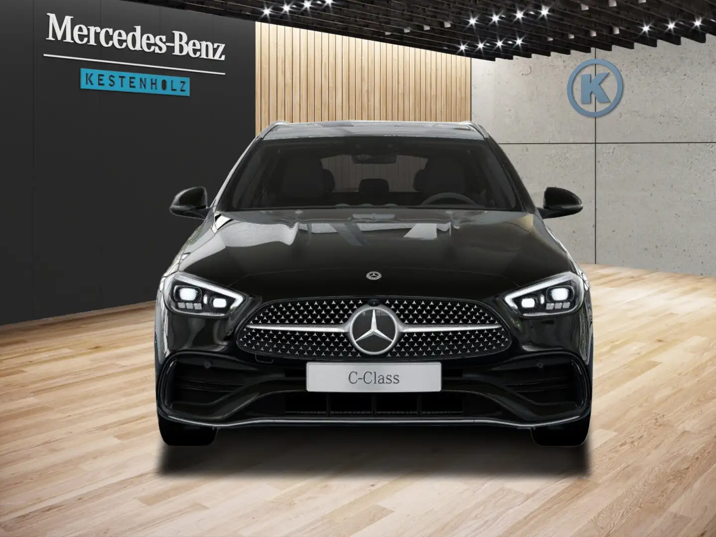 Mercedes-Benz C 300 C 300 de T AMG°360°AHK°HuD°BURM°KEYL°SITZKLIMA° Schwarz - 2