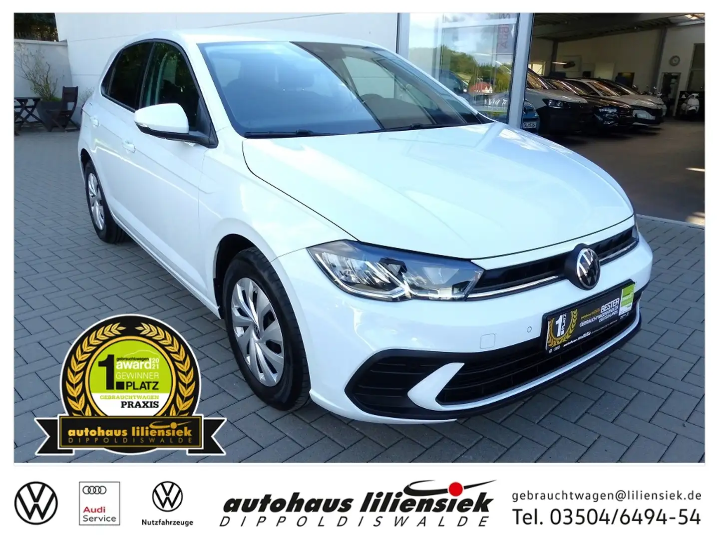 Volkswagen Polo 1.0 TSI Life *LED*Navi*PDC* Blanc - 1