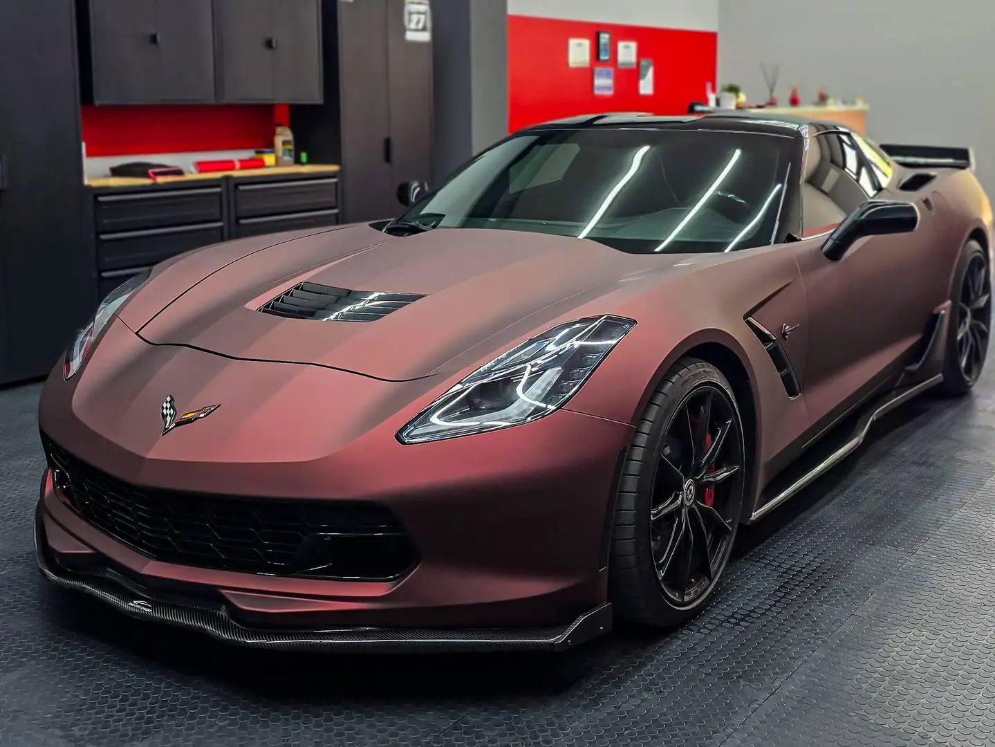 Corvette C7 Stingray No Superbollo Grau - 1