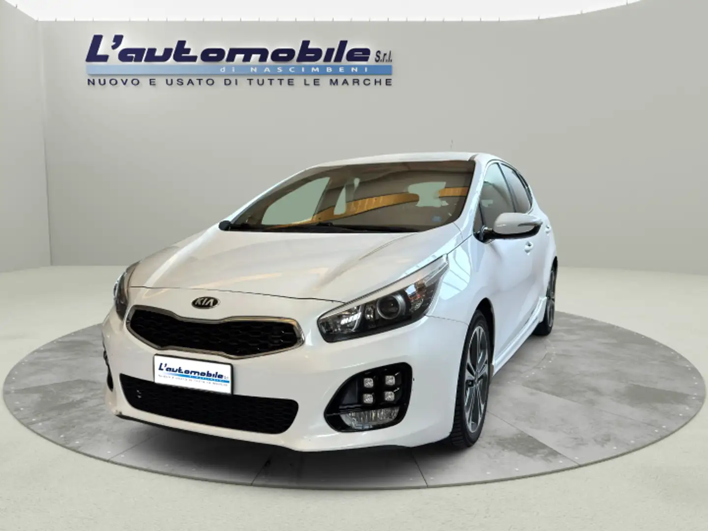 Kia Ceed / cee'd 1.6 crdi GT Line 136cv dct PER SOLI COMMERCIANTI-  Bianco - 2