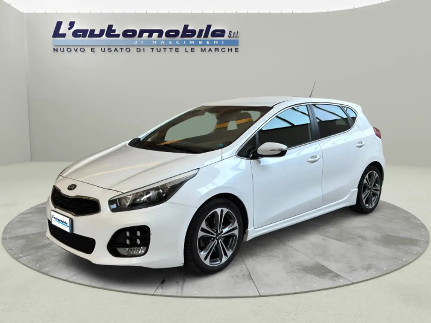 Kia Ceed / cee'd 1.6 crdi GT Line 136cv dct PER SOLI COMMERCIANTI-  Bianco - 1