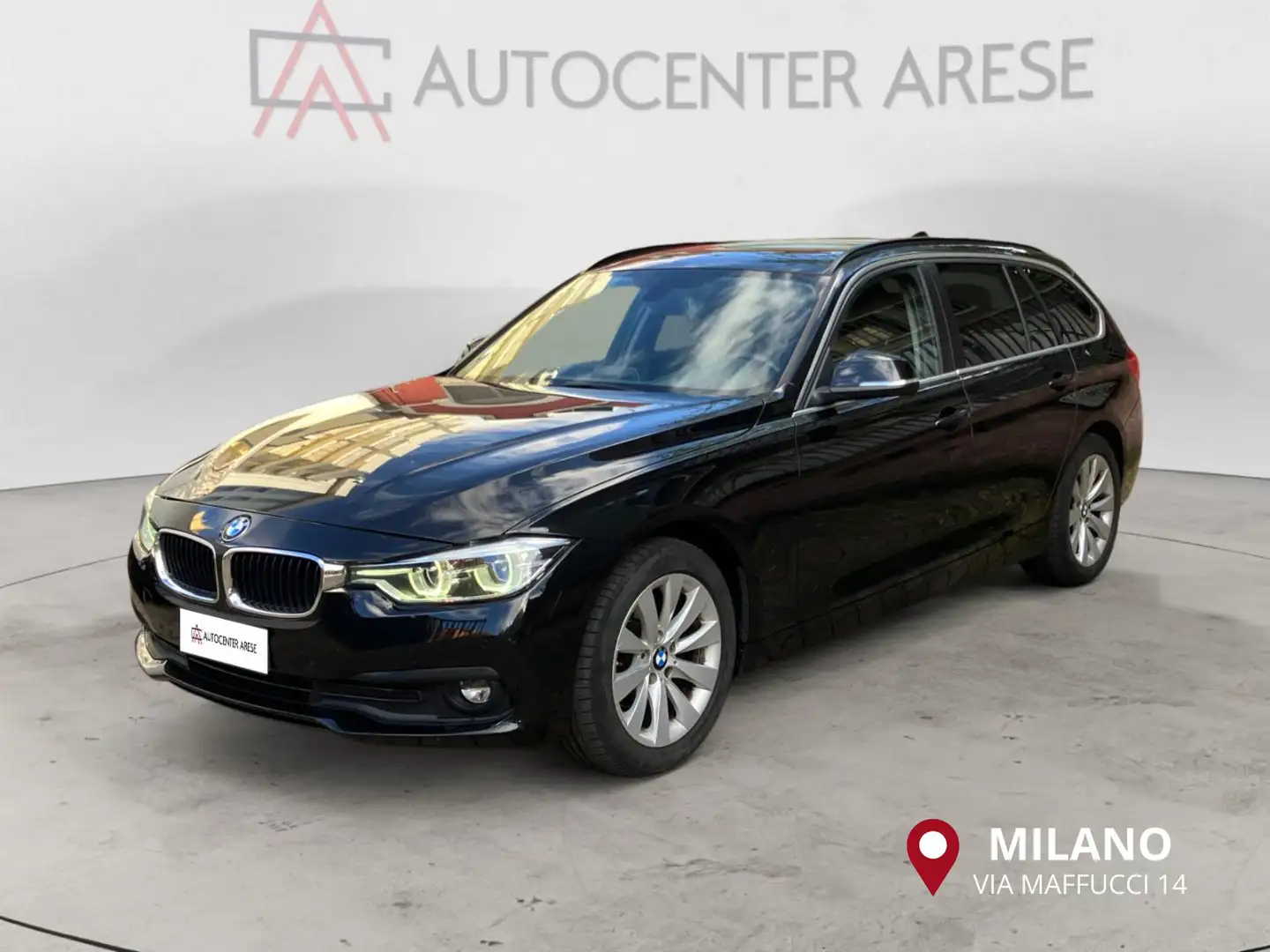 BMW 316 d Touring Business Advantage aut. Schwarz - 1