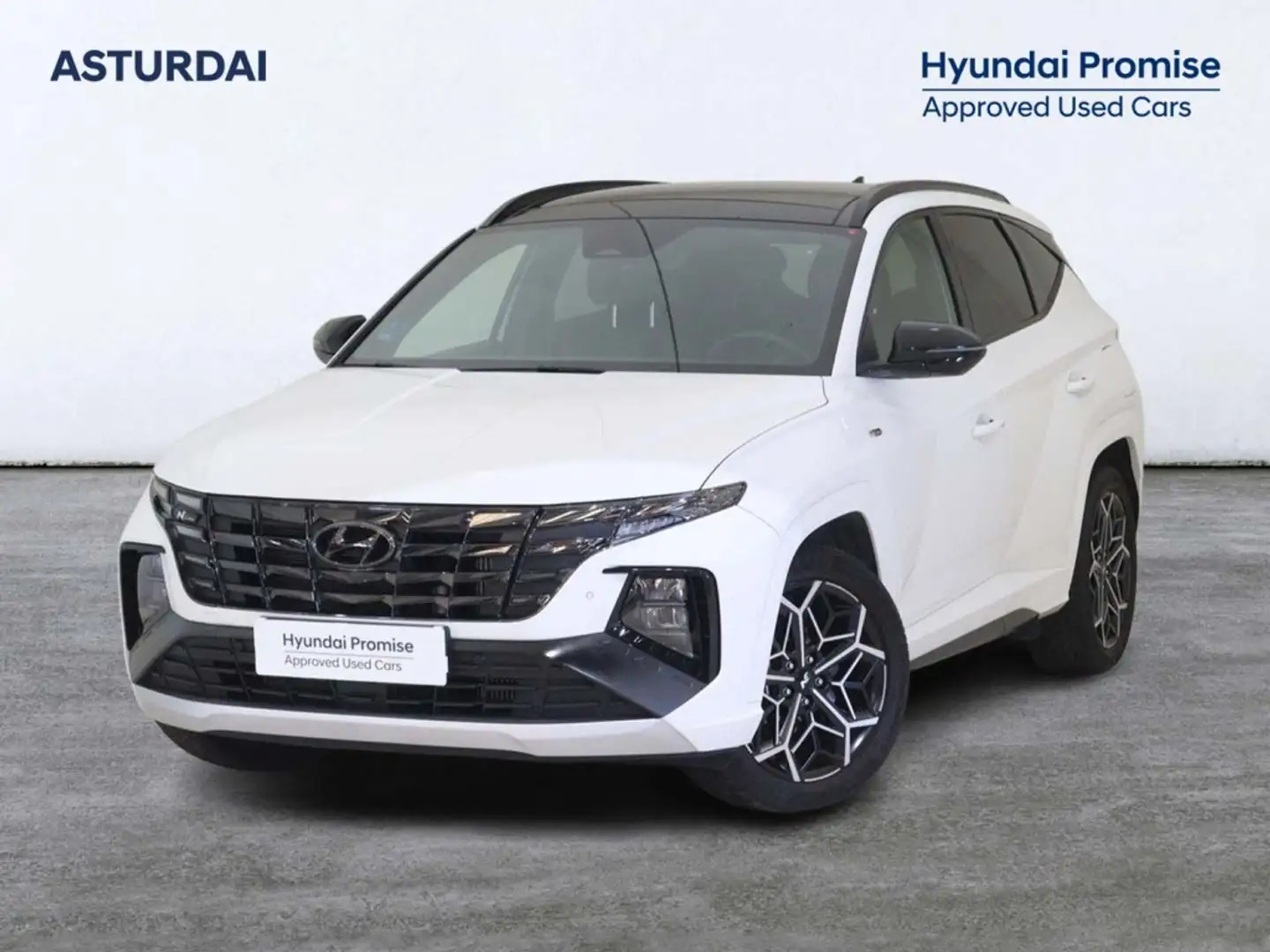 Hyundai TUCSON 1.6 CRDI 100KW 48V N-LINE SKY DCT 4WD 136 5P Weiß - 1