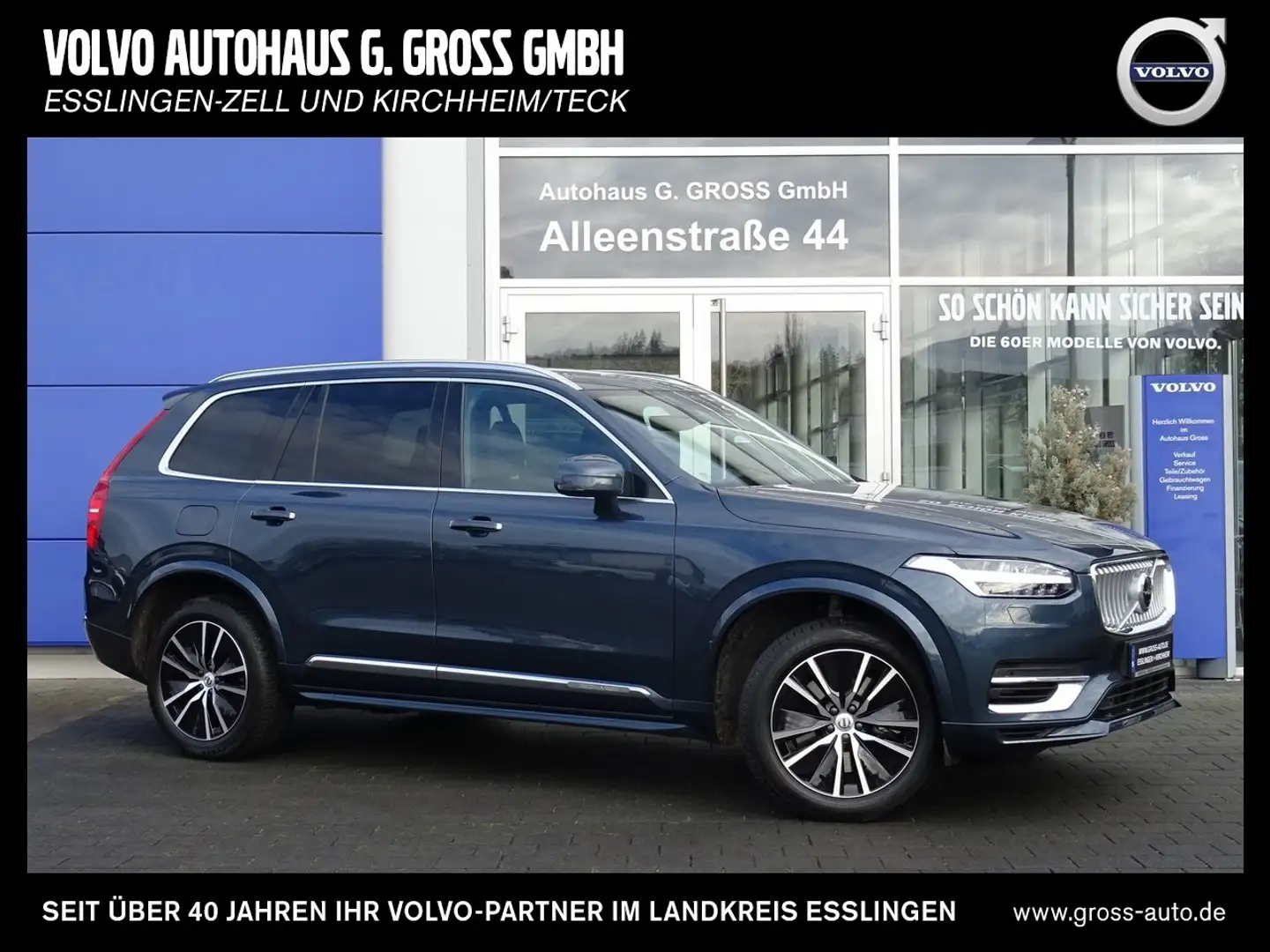 Volvo XC90 T8 AWD Recharge Geartronic Inscription Edition Blauw - 1