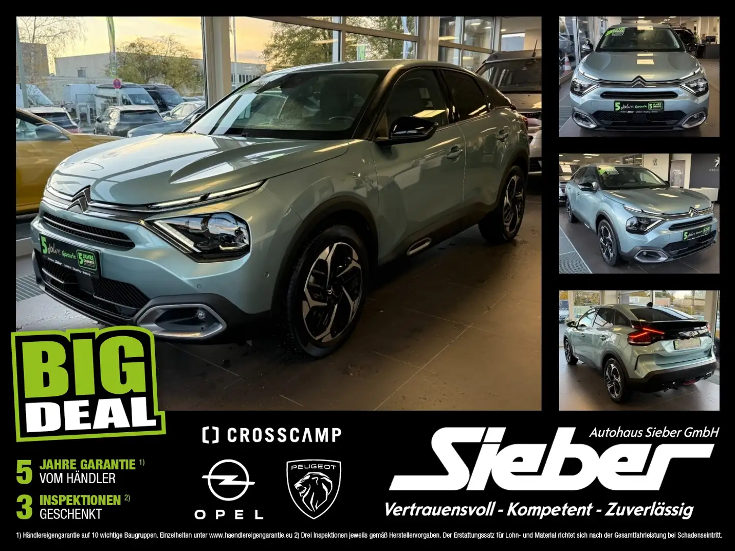 Citroen C4 1.2 PureTech 130 Shine Kamera*Navi*Sitzhzg Bleu - 1