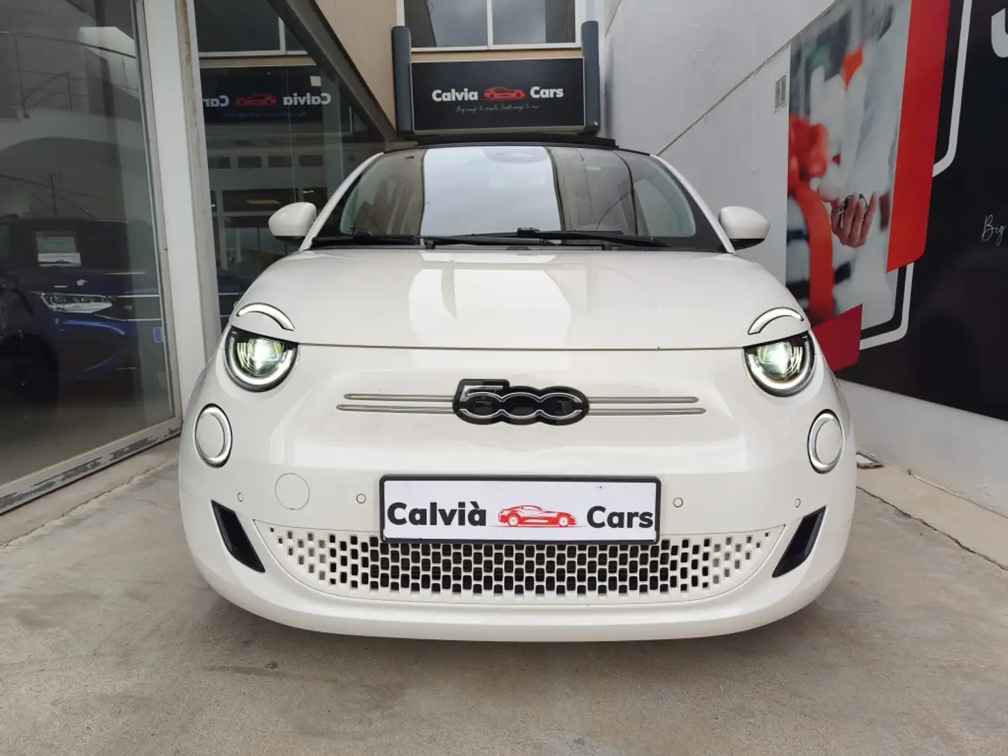 Fiat 500 Pequeño Automático de 3 Puertas Weiß - 2