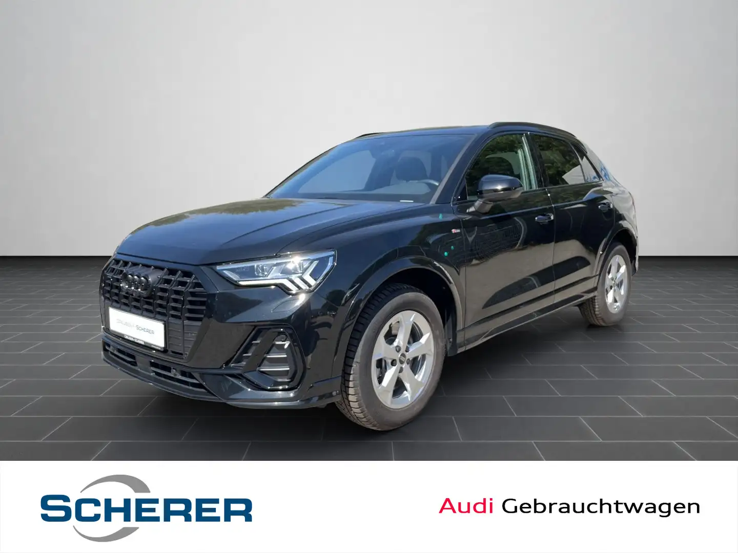 Audi Q3 40 TFSI S tronic quattro S line AHK SHZ MATRI Schwarz - 1