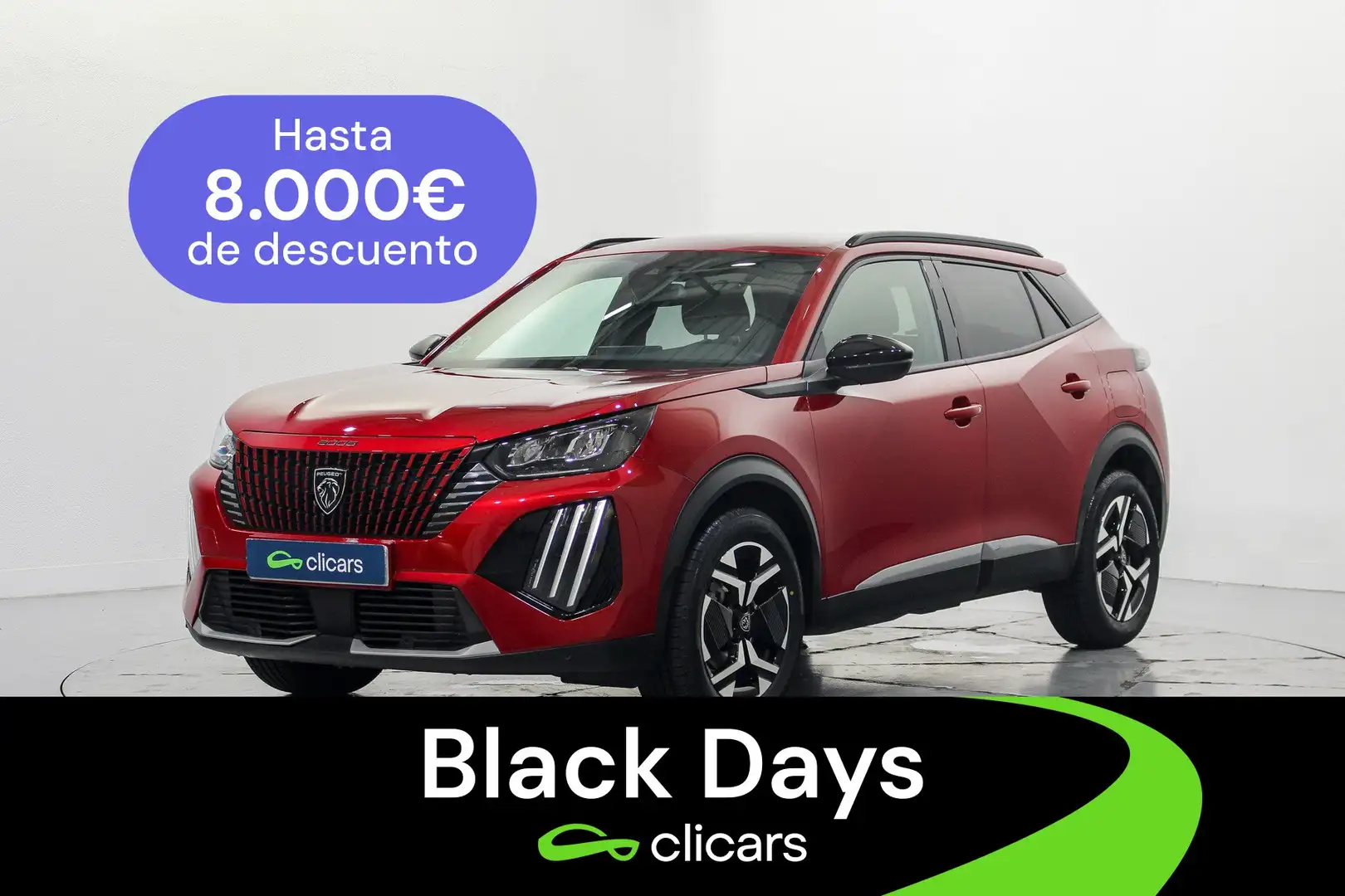 Peugeot 2008 1.2 PureTech S&S Allure EAT8 130 Rosso - 1